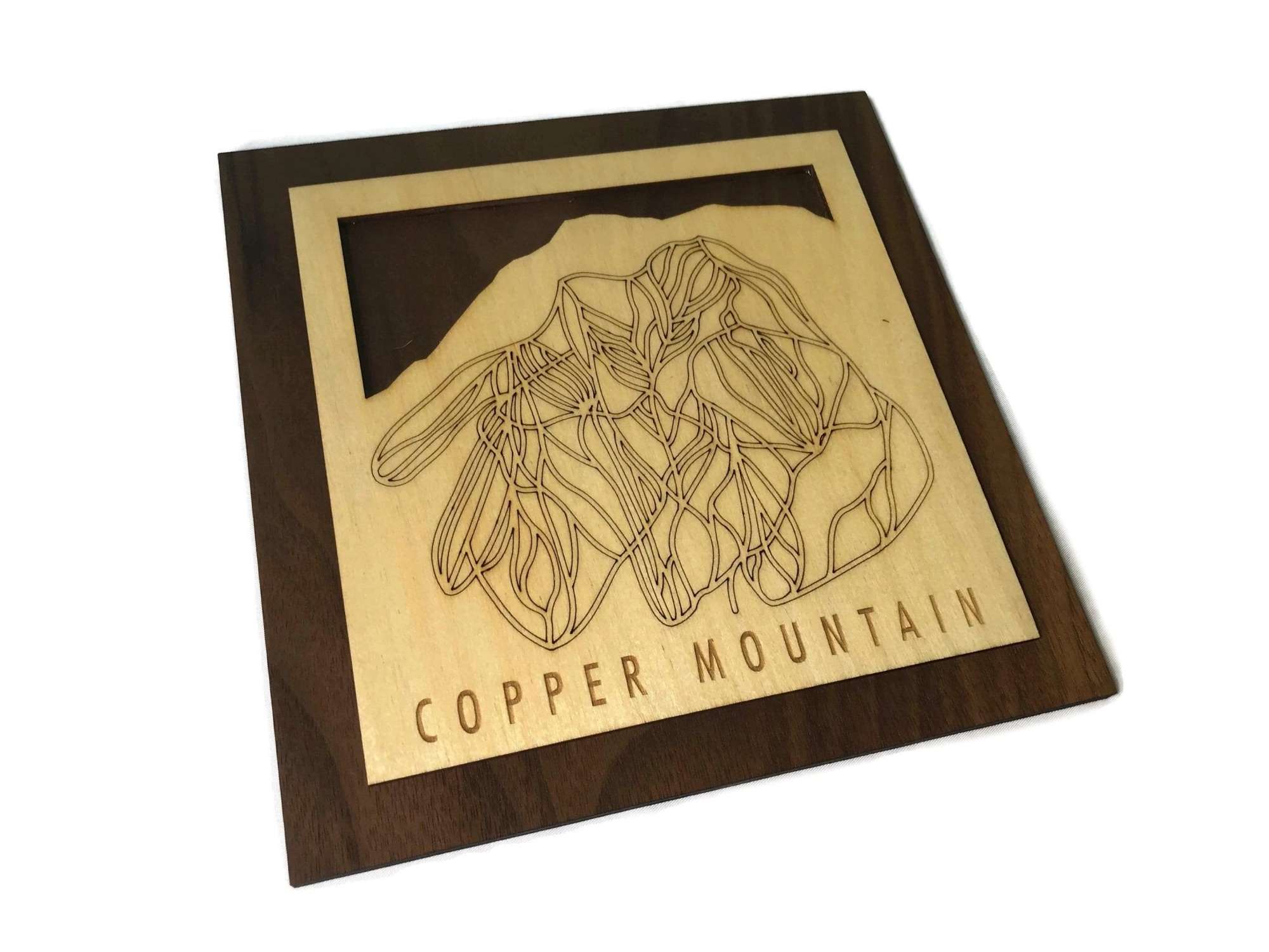 Small Copper Mountain Trail Map - Colorado - Mountaincut