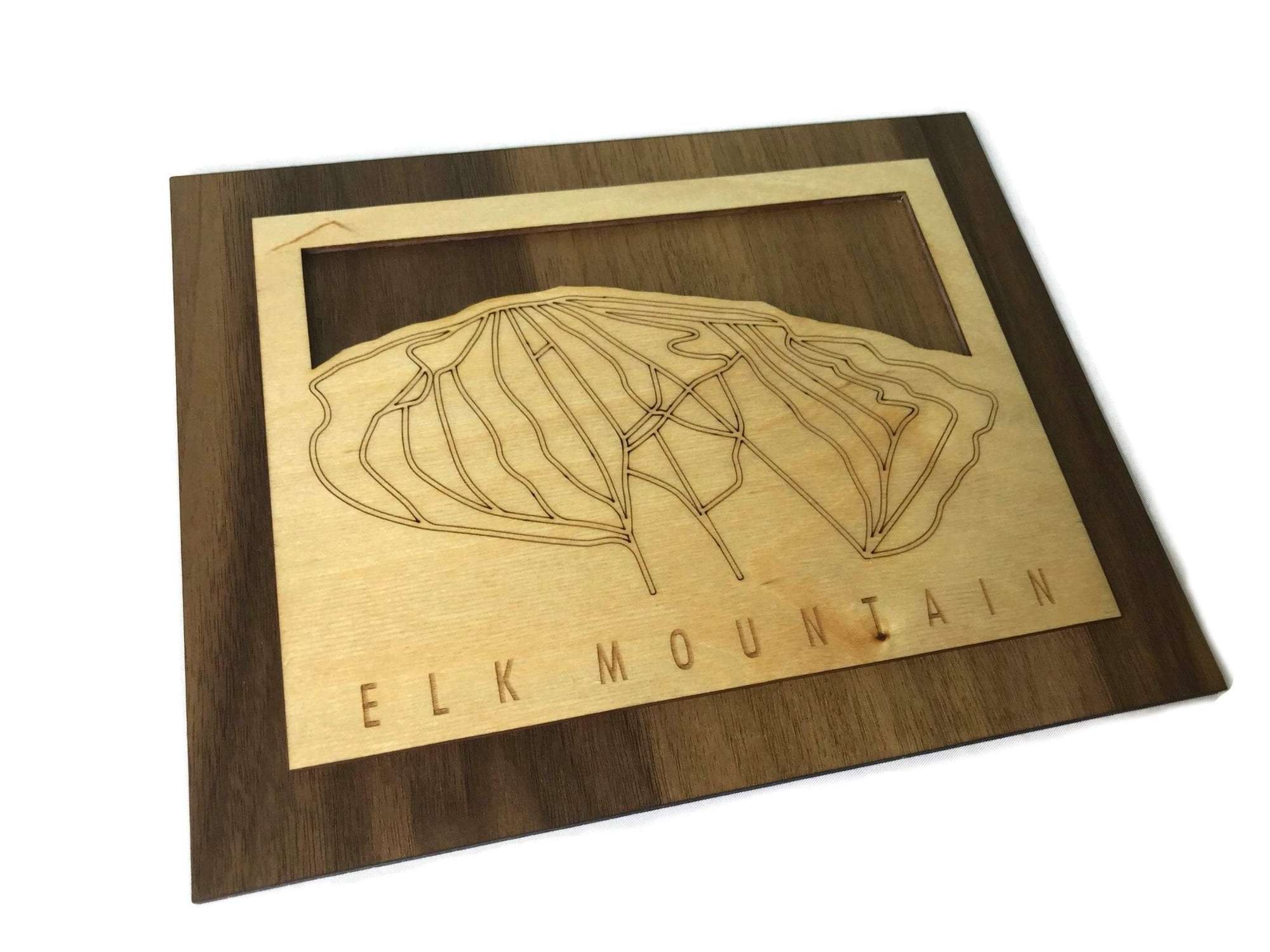 Small Elk Mountain Trail Map - Pennsylvania - Mountaincut