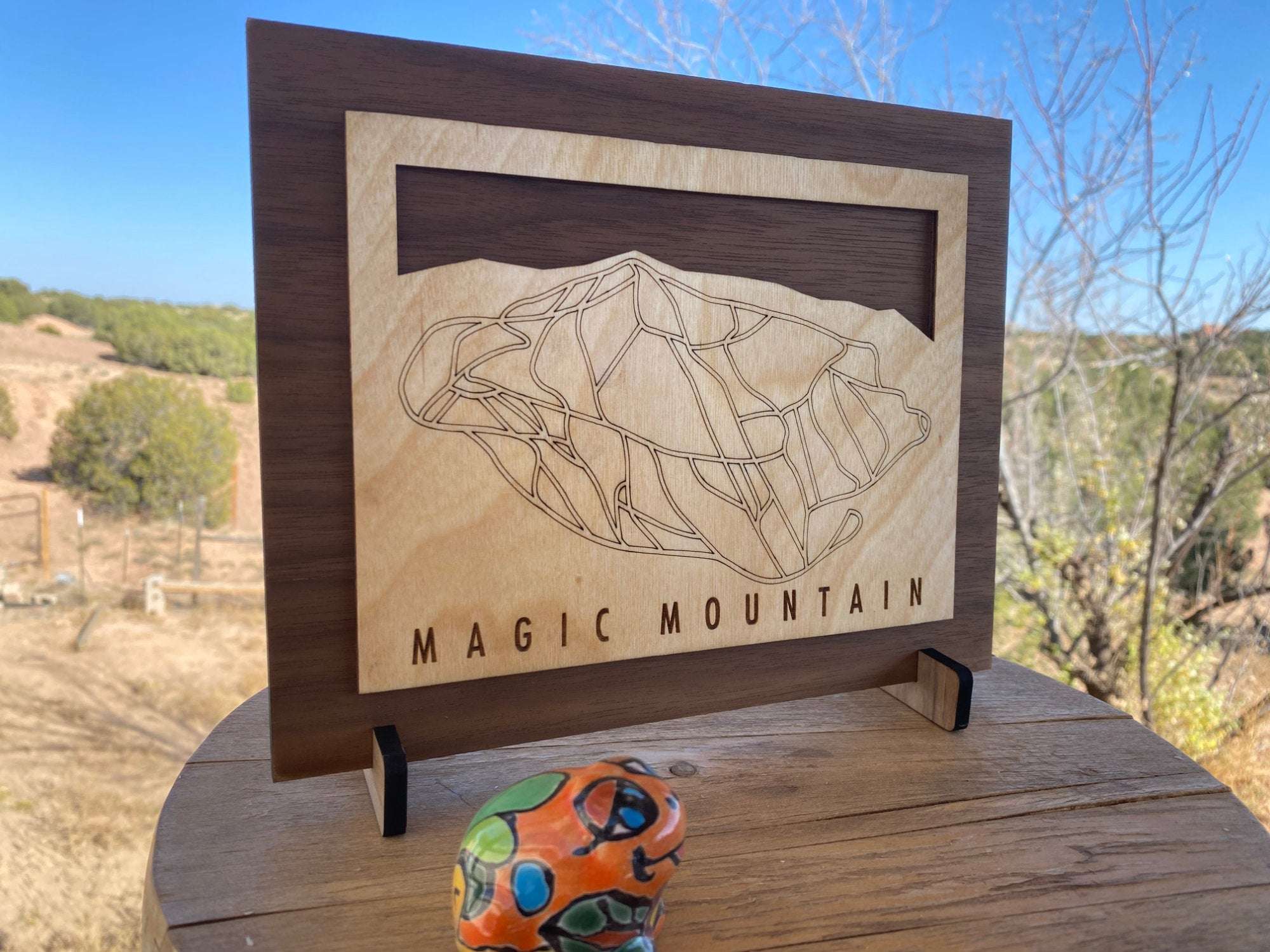 Small Magic Mountain Trail Map - Vermont - Mountaincut