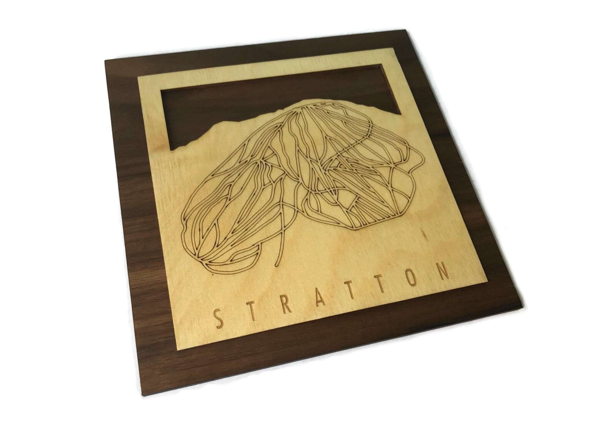 Small Stratton Trail Map - Vermont - Mountaincut