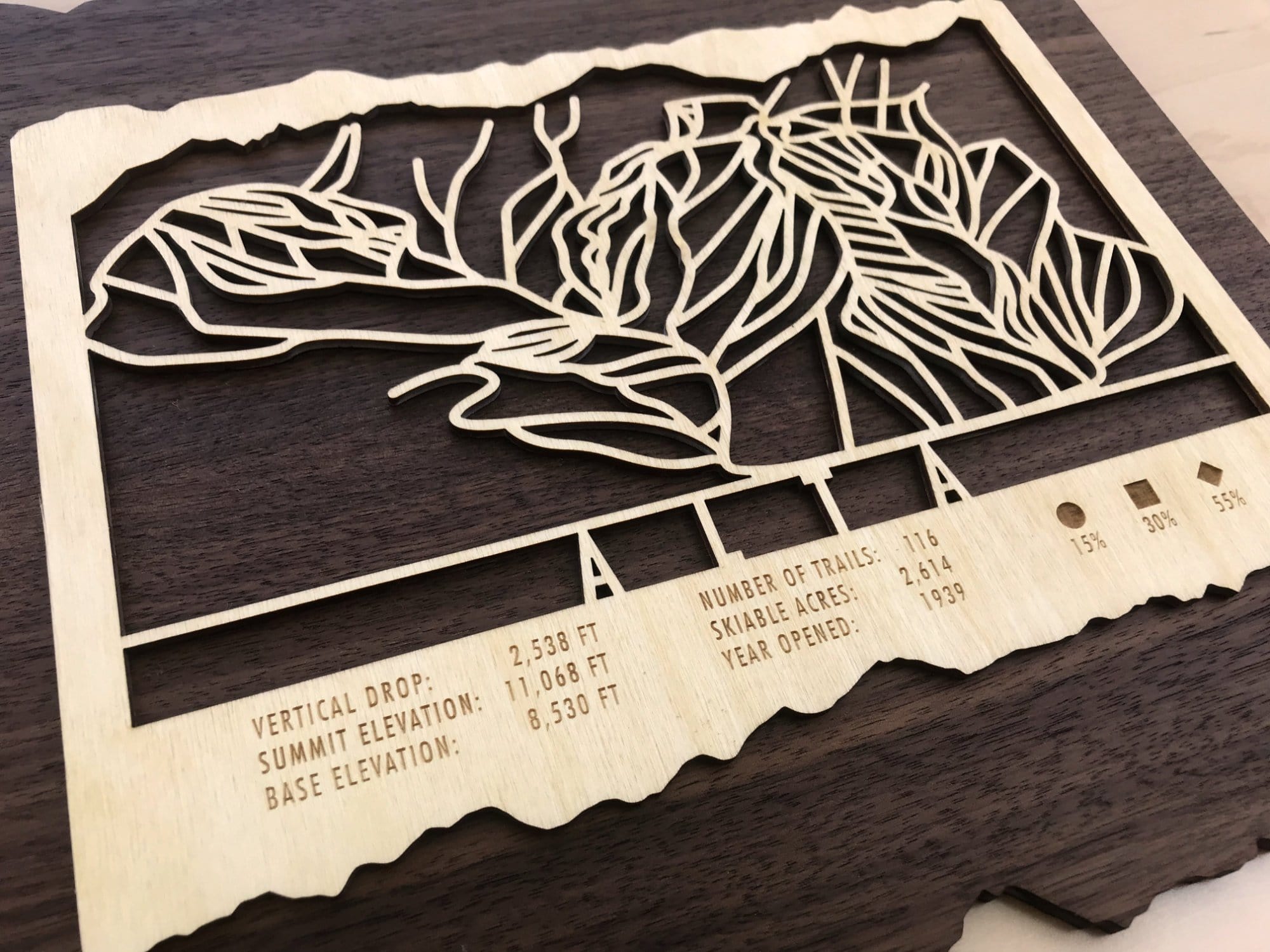 Alta Trail Map - Utah - Mountaincut