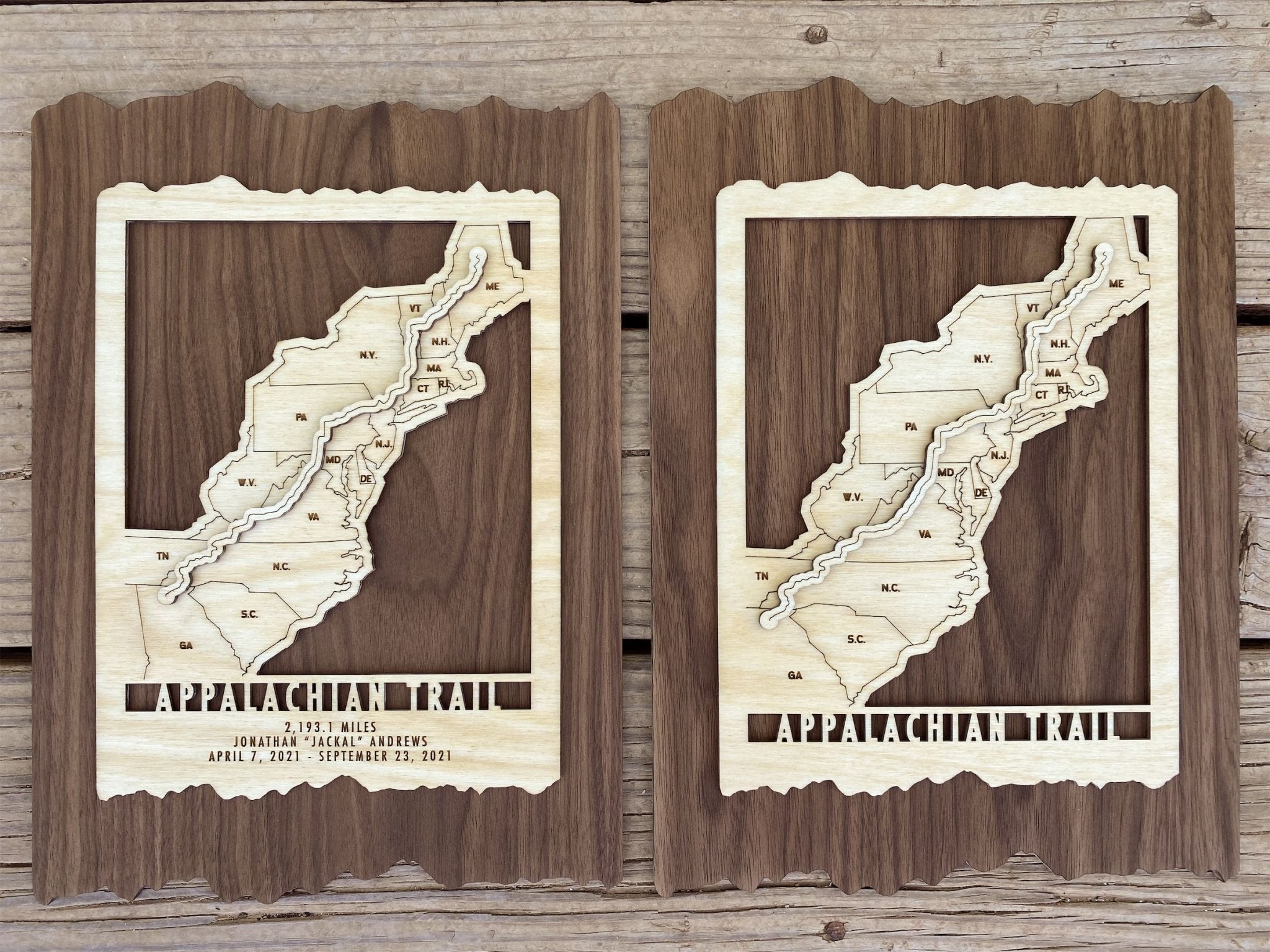 Appalachian Trail Map - Mountaincut