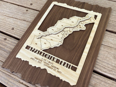 Appalachian Trail Map - Mountaincut