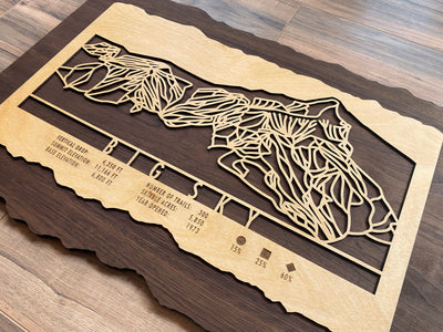 Big Sky Trail Map - Montana - Mountaincut