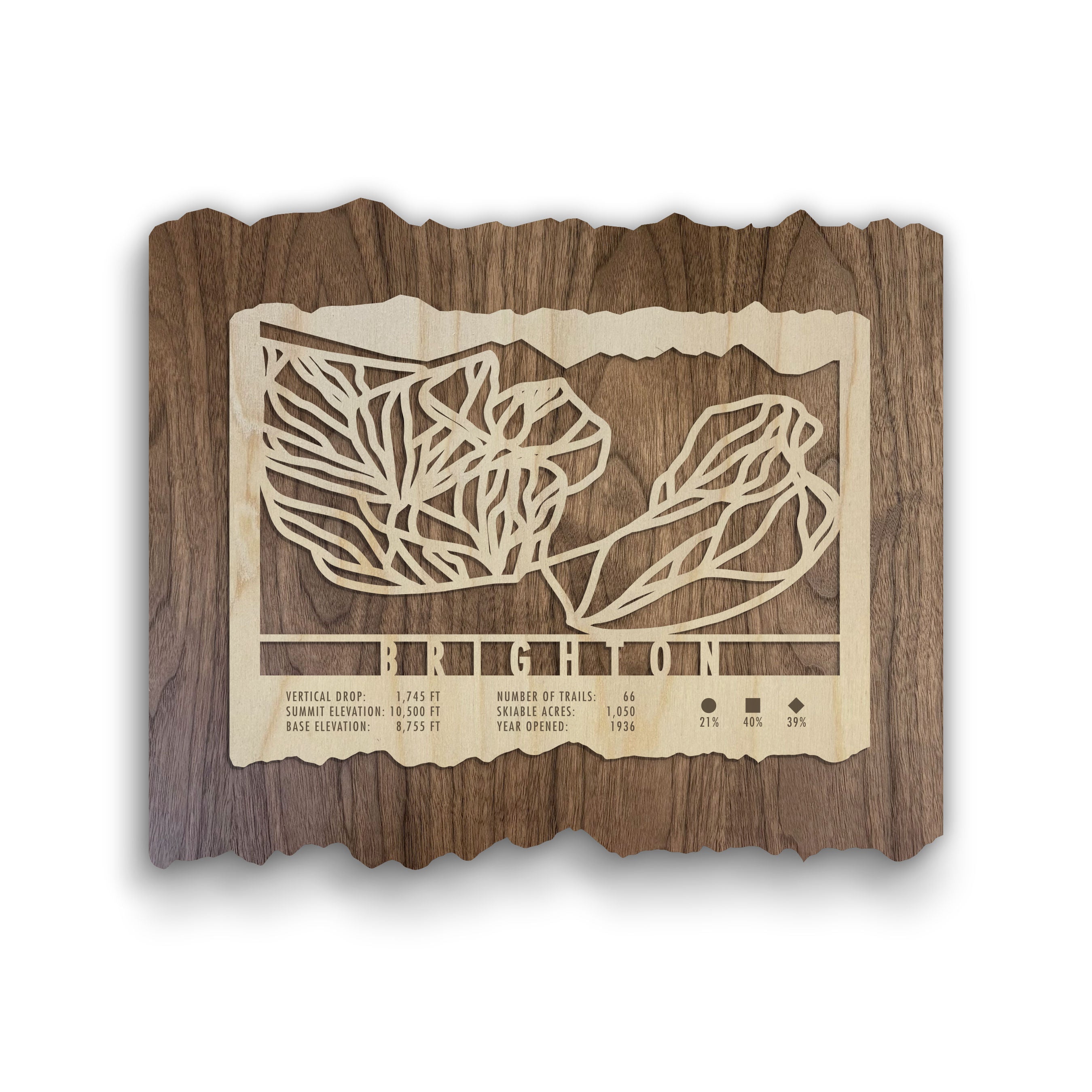 Brighton Ski Trail Map