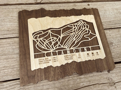 Catamount Ski Trail Map - Massachusetts - Mountaincut