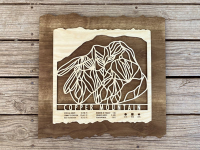 Copper Mountain Trail Map - Colorado - Mountaincut