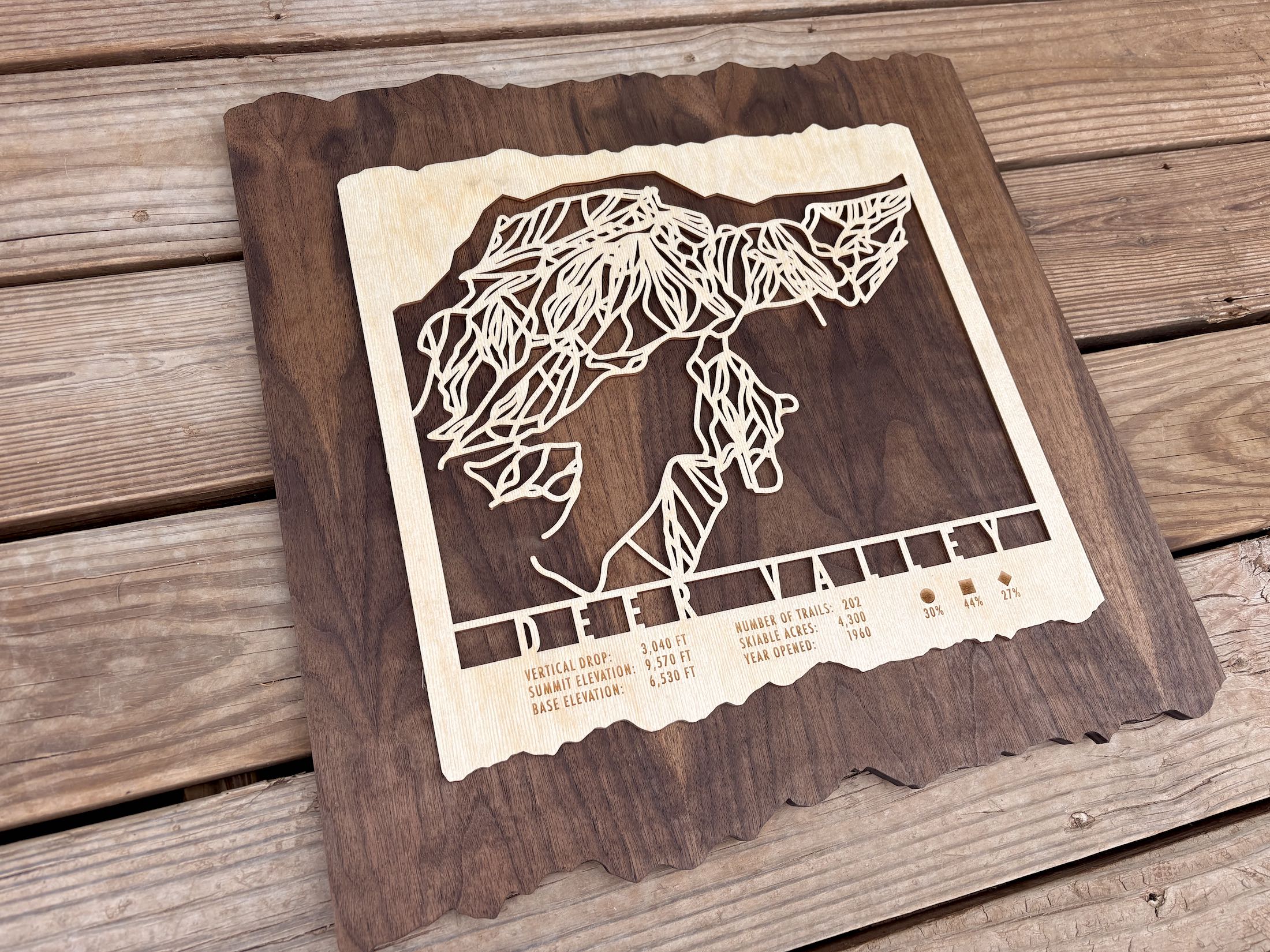 Deer Valley Ski Trail Map