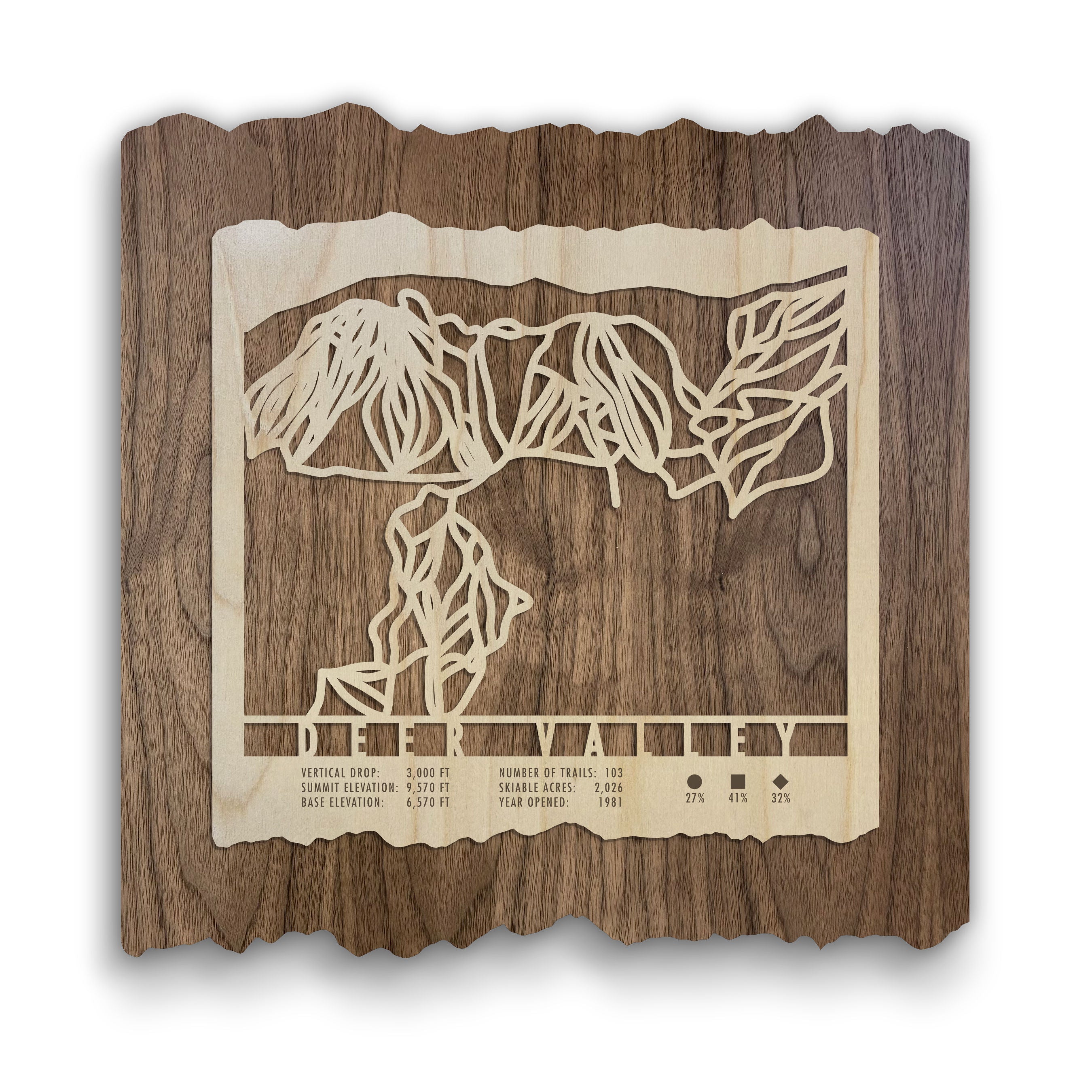 Deer Valley Ski Trail Map