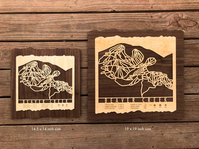 Diamond Peak Trail Map - California - Mountaincut