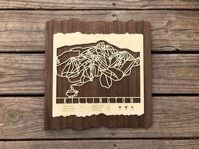 Killington Trail Map - Vermont - Mountaincut