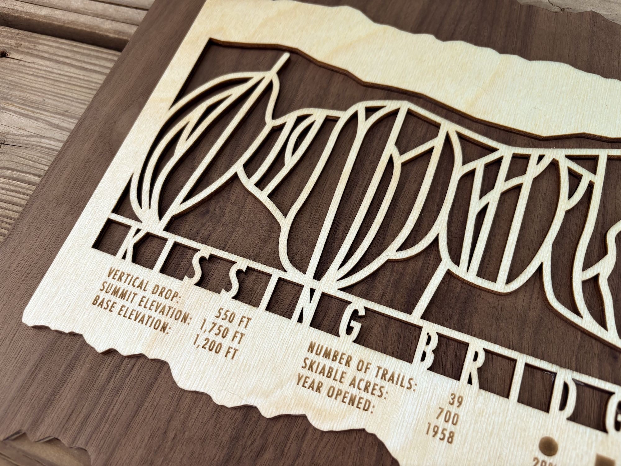 Kissing Bridge Ski Trail Map