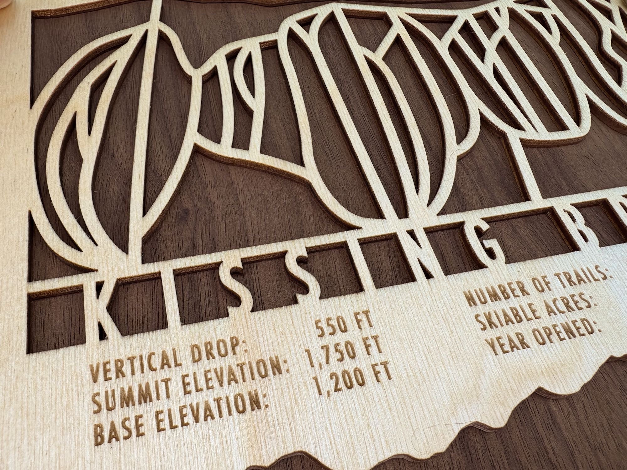 Kissing Bridge Ski Trail Map