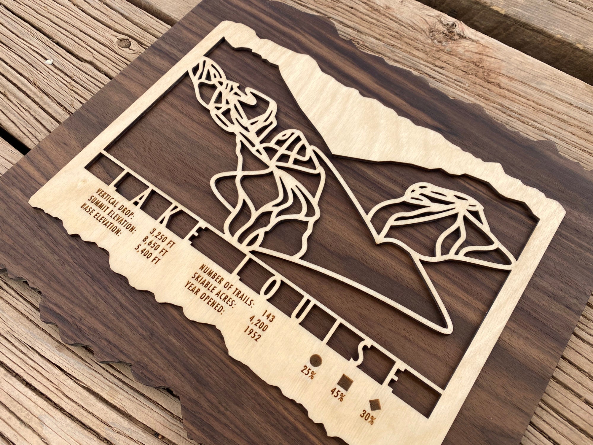 Lake Louise Trail Map - Canada - Mountaincut