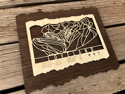 Loveland Ski Map - Colorado - Mountaincut