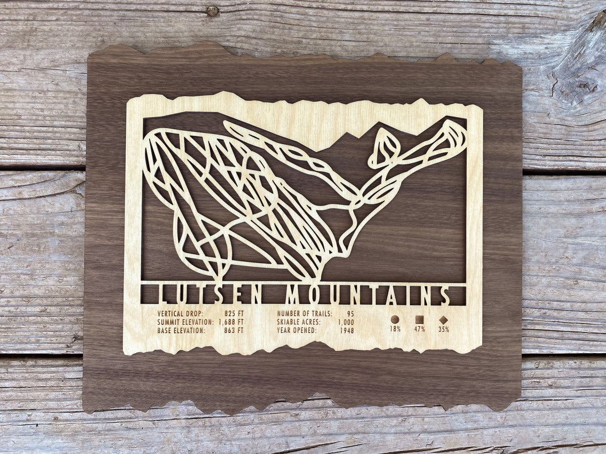 Lutsen Mountains Trail Map - Minnesota - Mountaincut