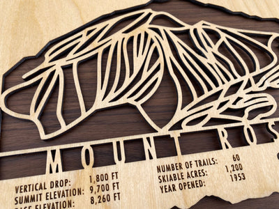 Mt Rose Trail Map - Nevada - Mountaincut