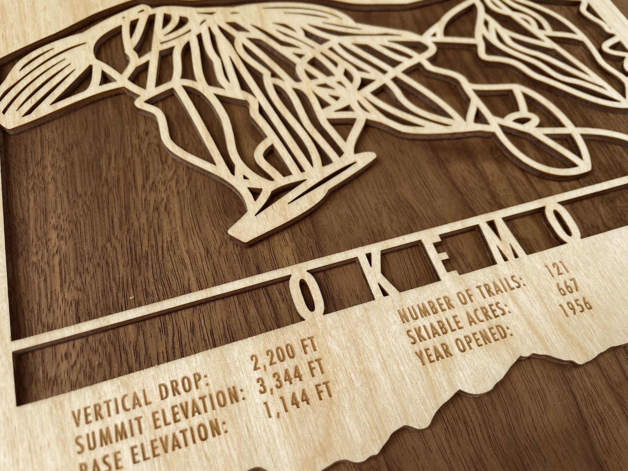 Okemo Trail Map - Vermont - Mountaincut