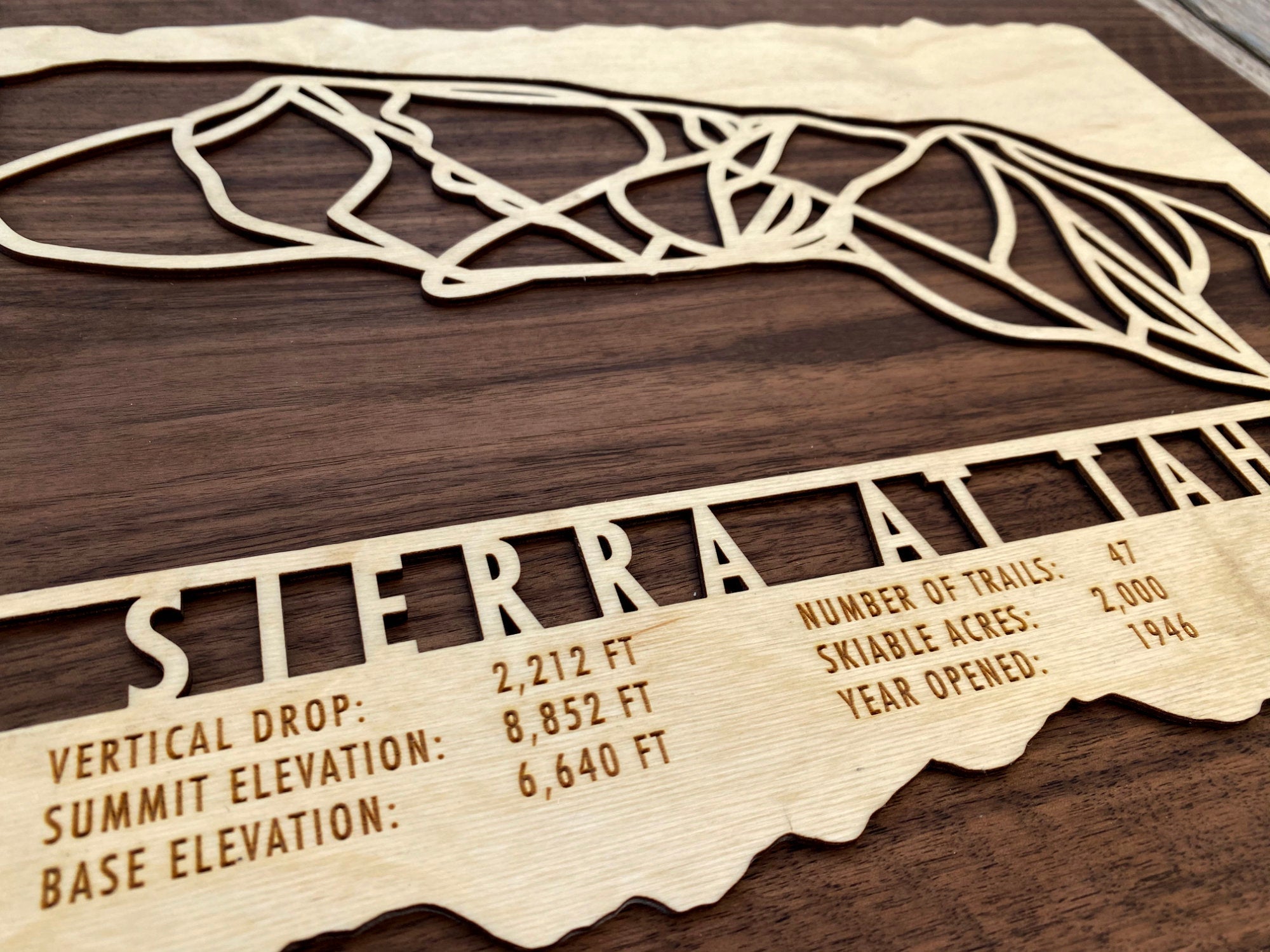 Sierra at Tahoe Trail Map - California - Mountaincut