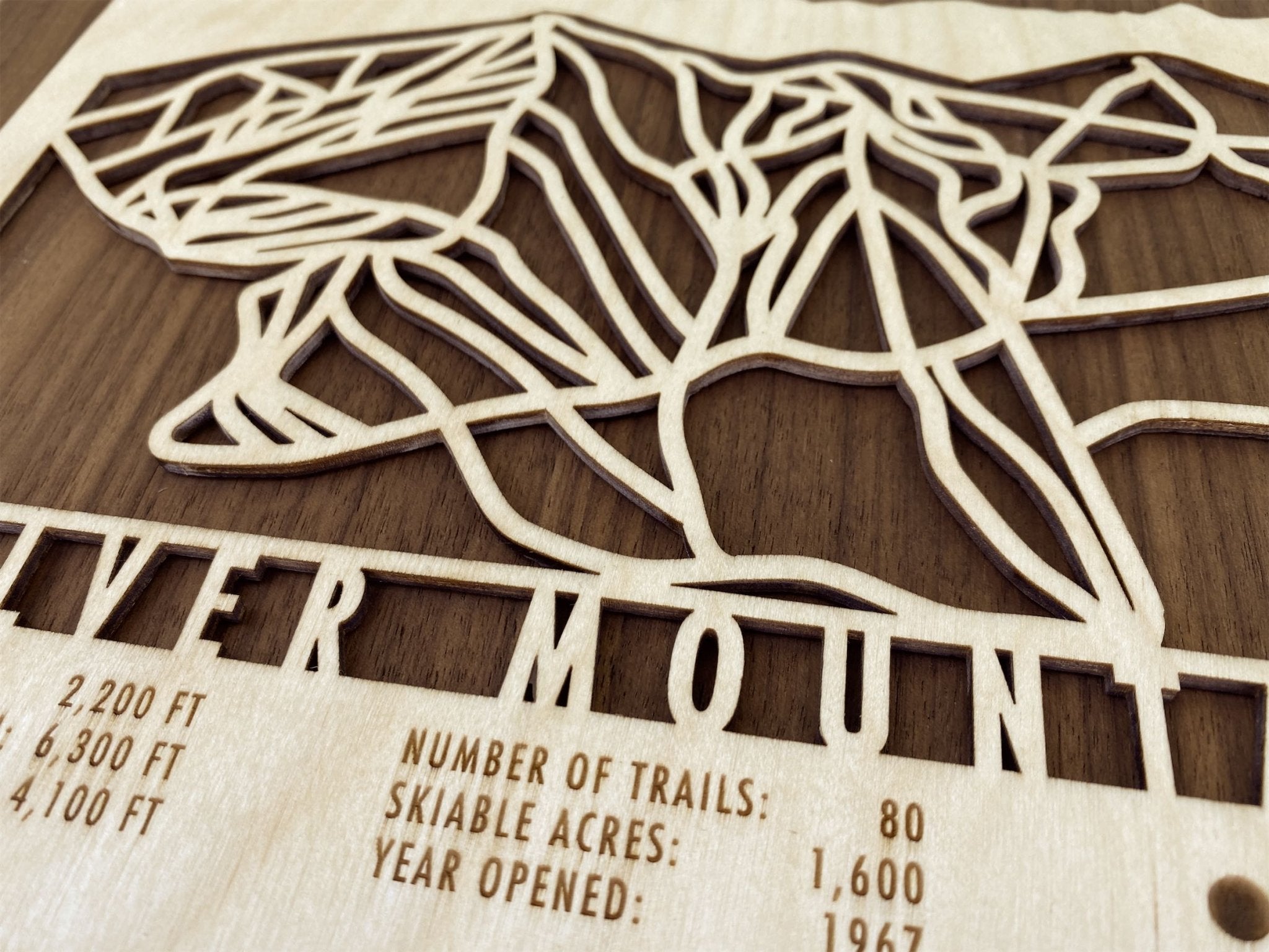 Silver Mountain Ski Trail Map - Idaho - Mountaincut