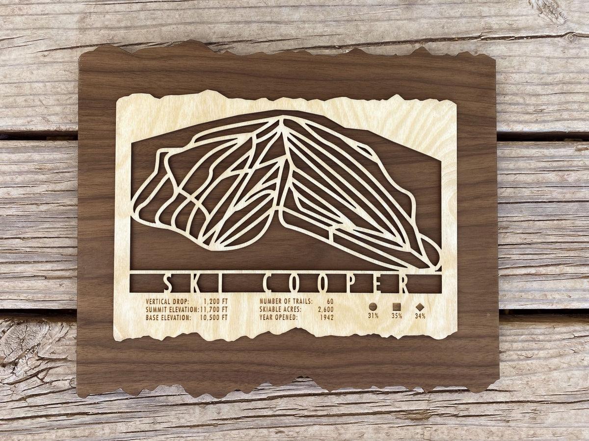 Ski Cooper Trail Map - Colorado - Mountaincut