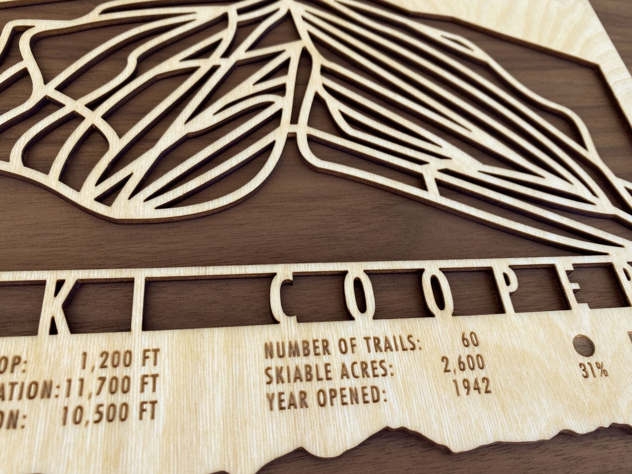 Ski Cooper Trail Map - Colorado - Mountaincut