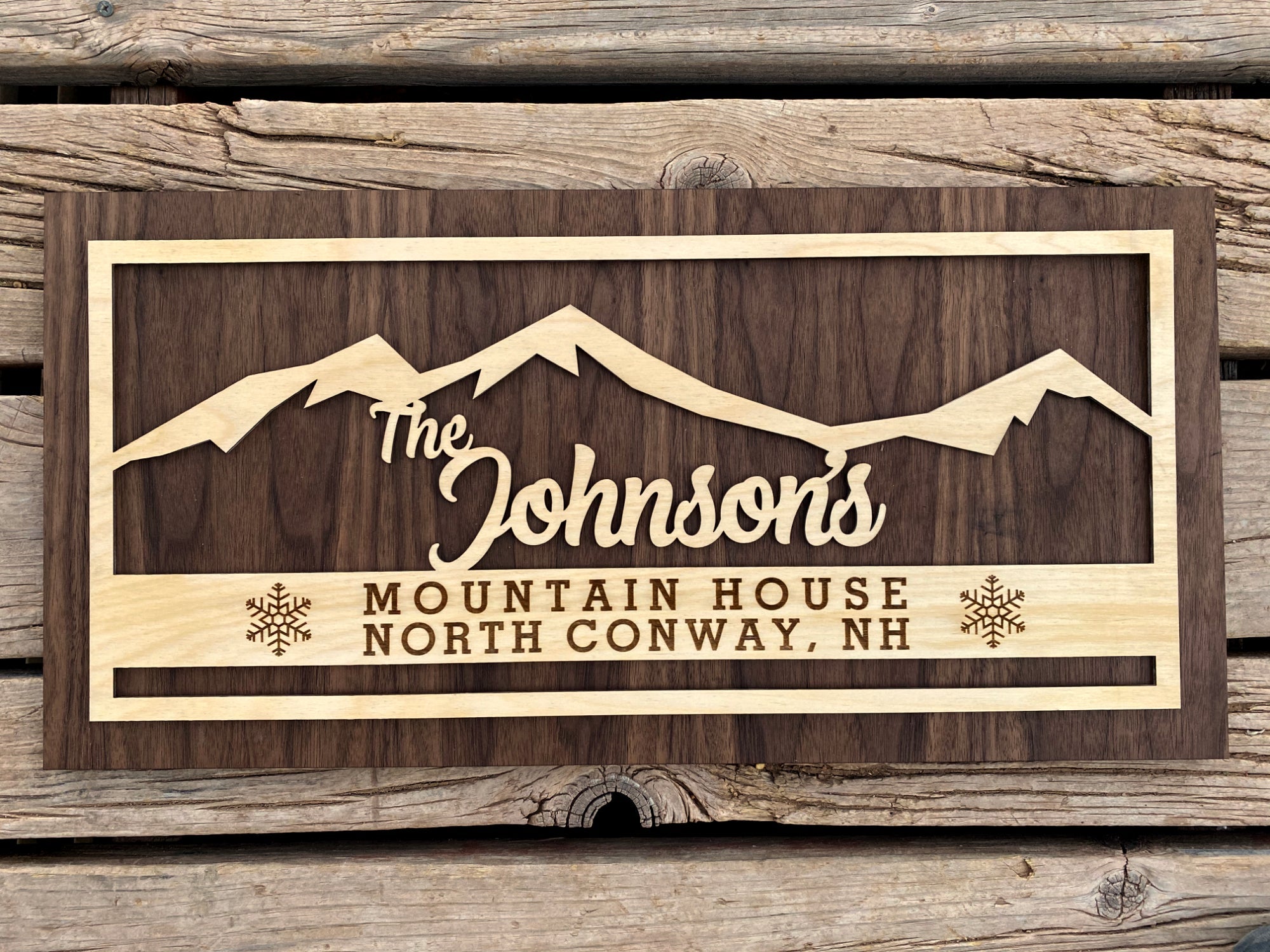 Ski Lodge Decor - Mountaincut