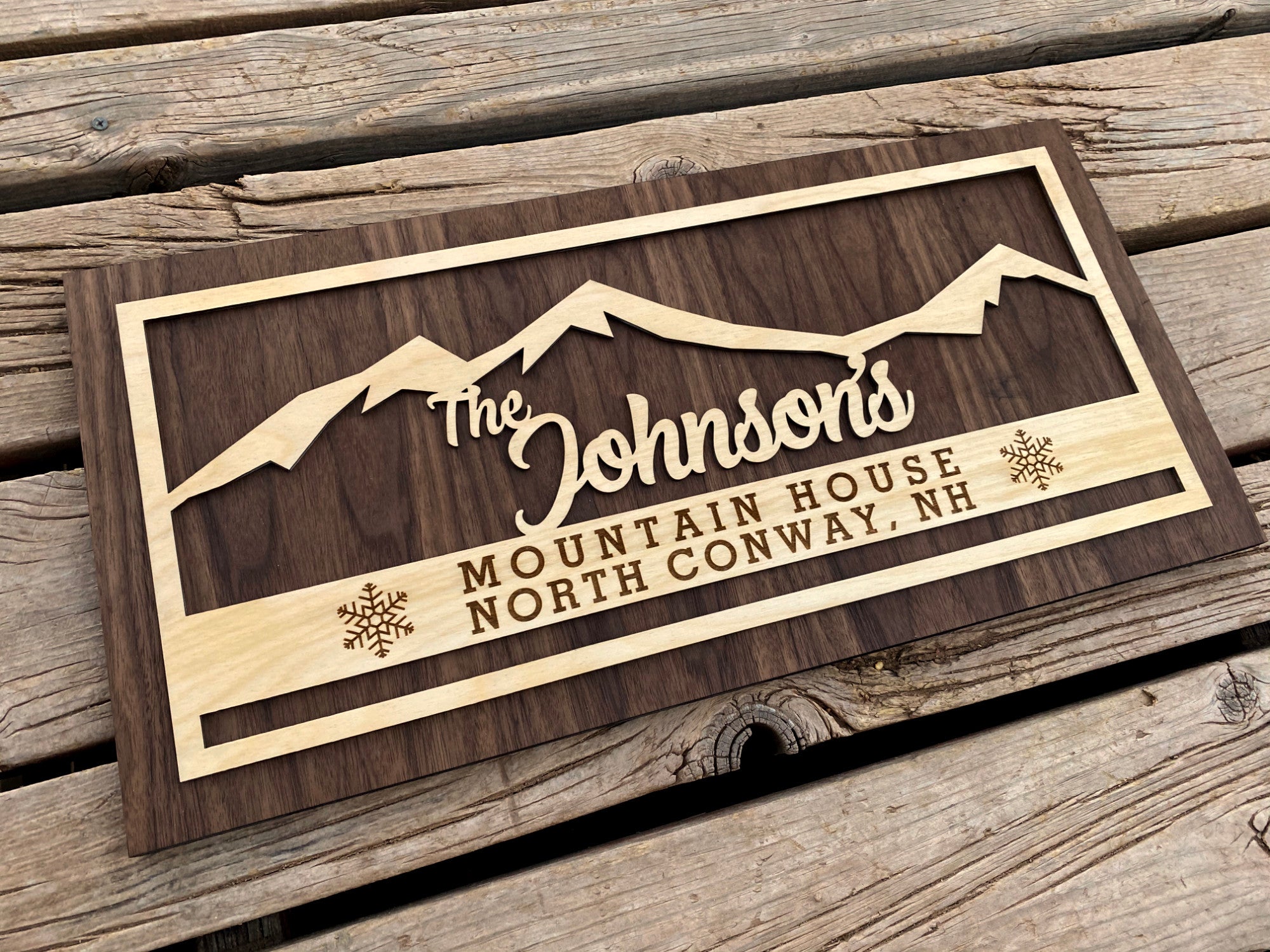 Ski Lodge Decor - Mountaincut