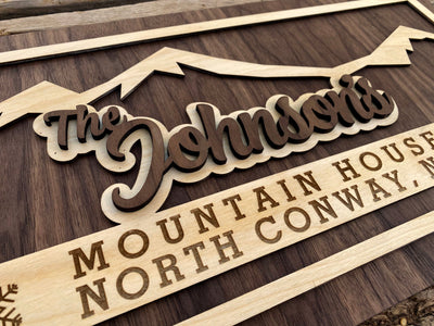 Ski Lodge Decor - Mountaincut