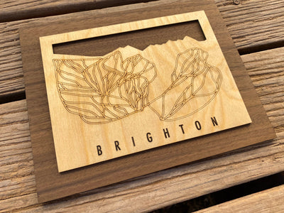 Small Brighton Trail Map - Utah - Mountaincut