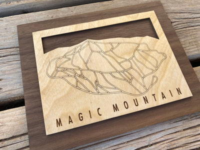 Small Magic Mountain Trail Map - Vermont - Mountaincut