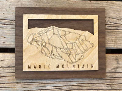 Small Magic Mountain Trail Map - Vermont - Mountaincut