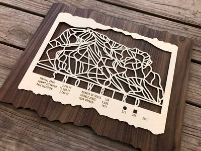 Snowbird Trail Map - Utah - Mountaincut