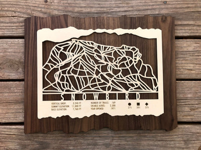 Snowbird Trail Map - Utah - Mountaincut