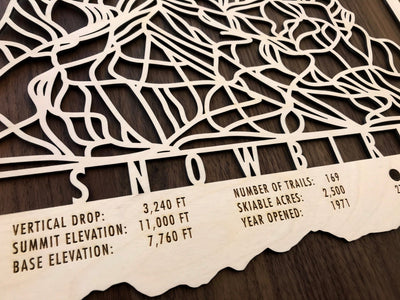 Snowbird Trail Map - Utah - Mountaincut