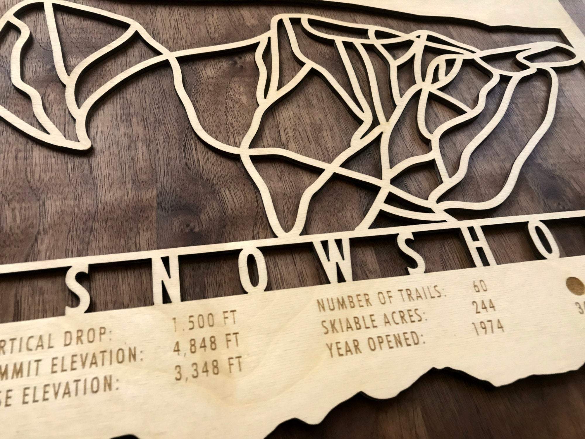 Snowshoe Trail Map - West Virginia - Mountaincut