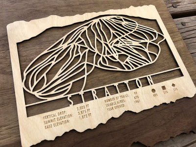 Stratton Trail Map - Vermont - Mountaincut