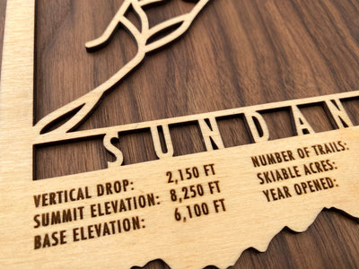 Sundance Trail Map - Utah - Mountaincut