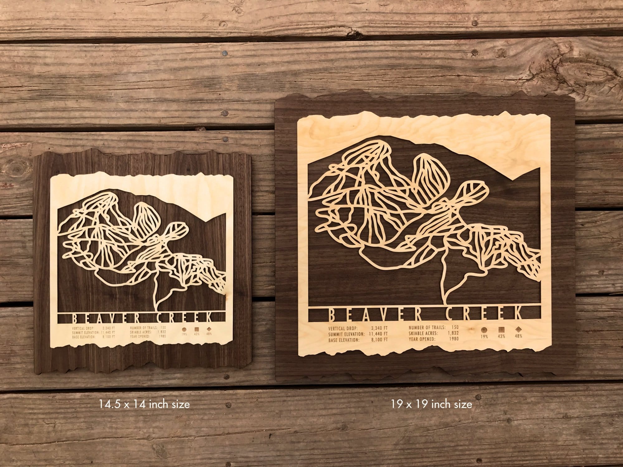 Taos Ski Map - New Mexico - Mountaincut