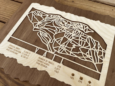 Vail Trail Map - Colorado - Mountaincut