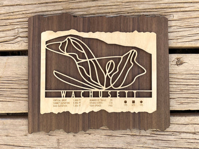 Wachusett Ski Trail Map - Massachusetts - Mountaincut