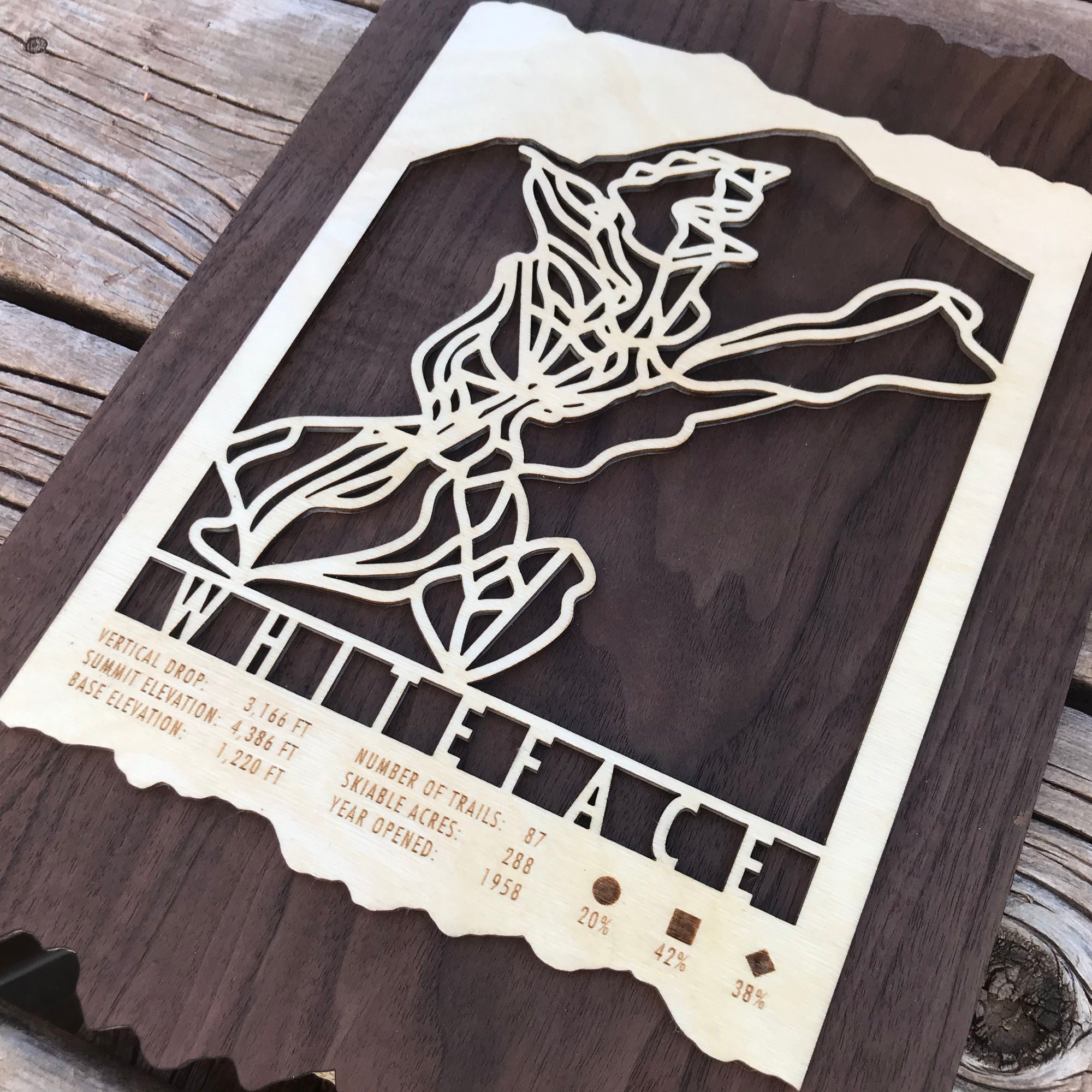 Whiteface Ski Trail Map