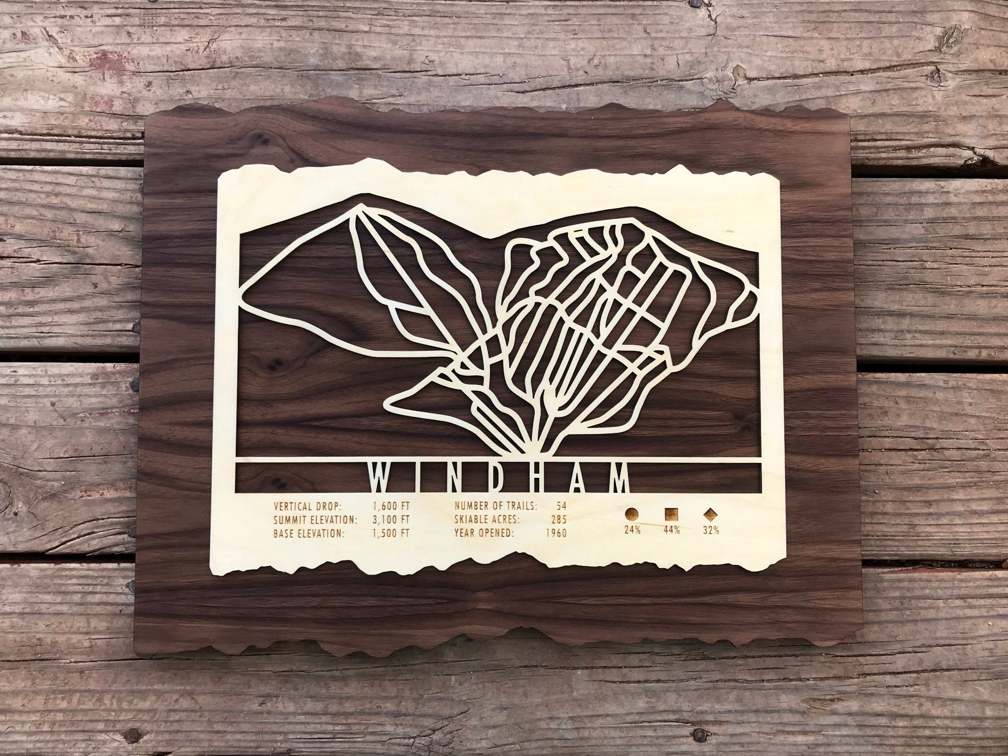 Windham Trail Map - New York - Mountaincut