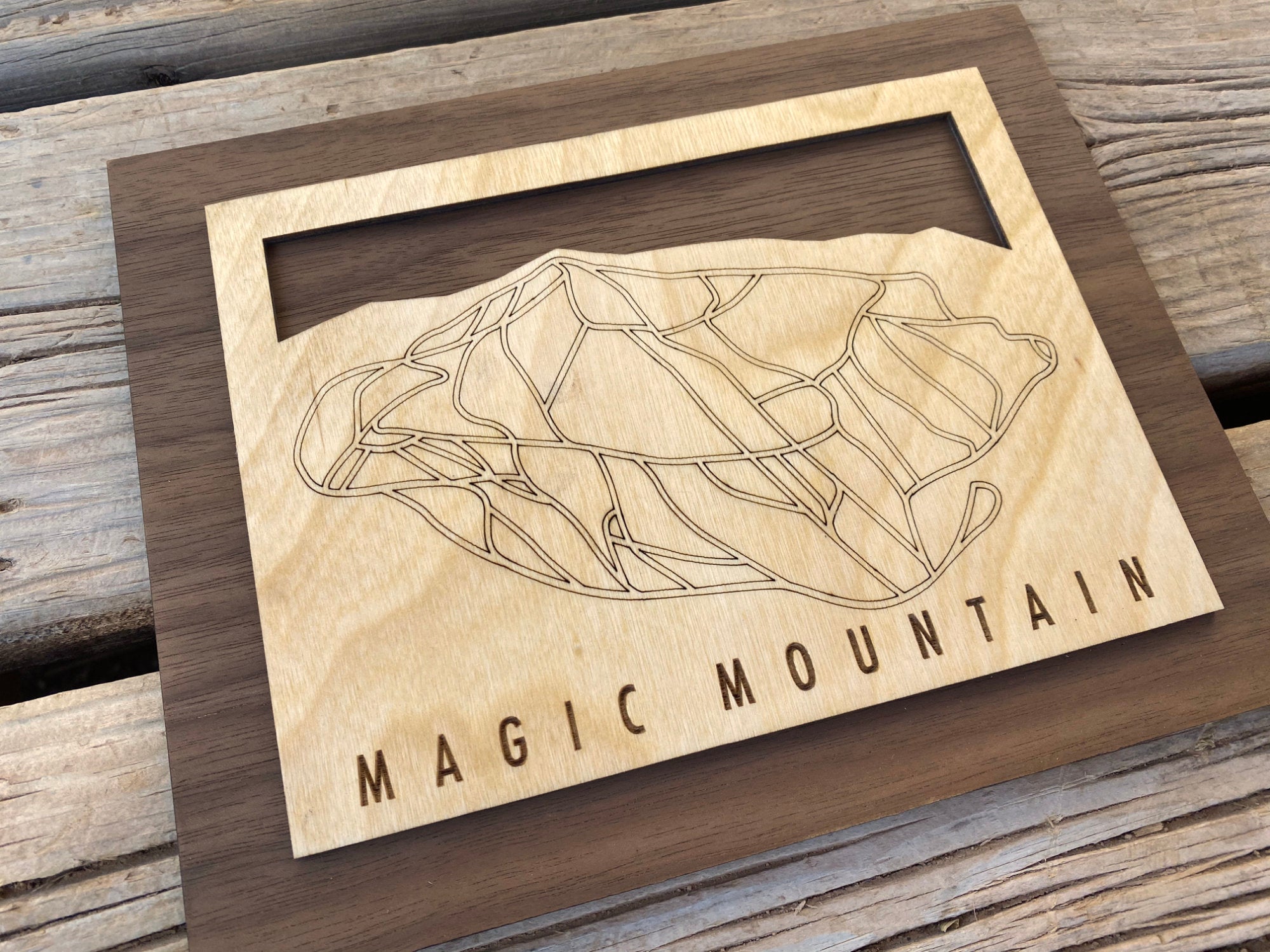 Small Magic Mountain Trail Map