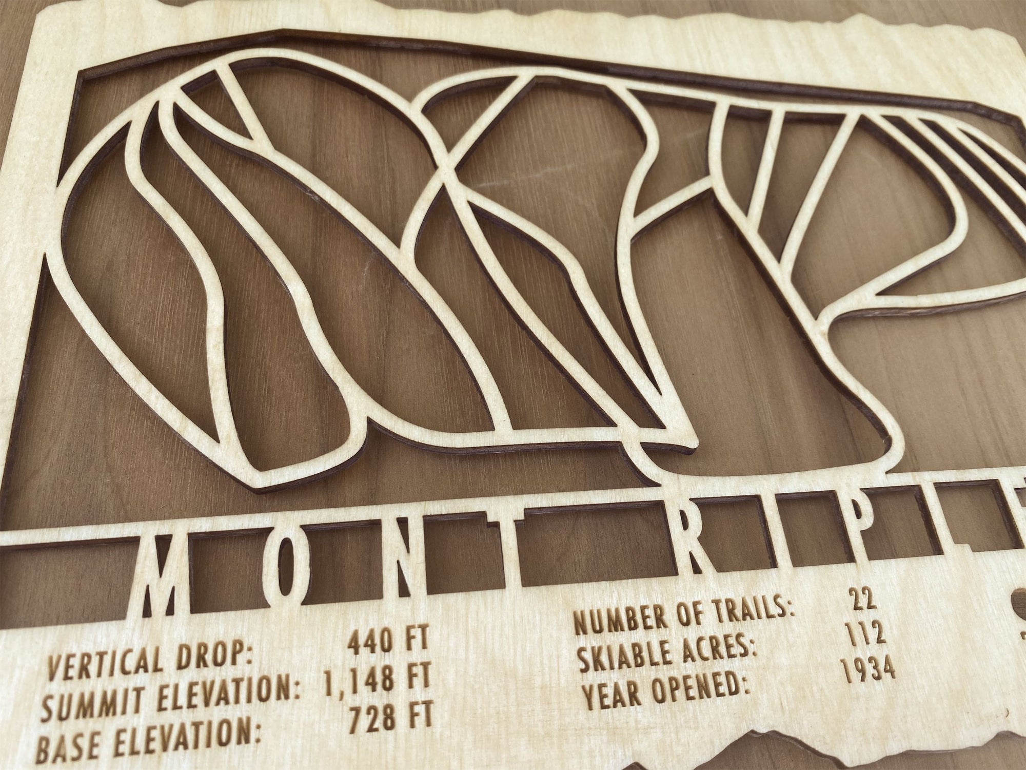Mont Ripley Trail Map